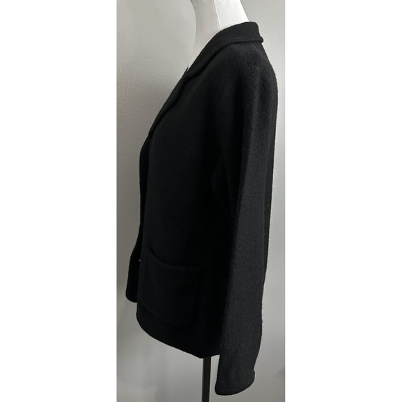 VTG Deane & White Womens Small Pure Wool Jacket Button Up Collared Coat Pockets - Picture 2 of 6